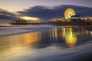 Santa Monica Spin #3 - Santa Monica Pier, California